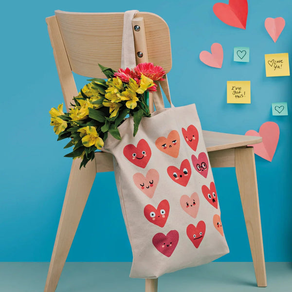 Danica Jubilee Cotton Tote Bag - Heart to Heart