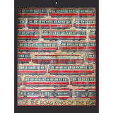 Totally Toronto Art 2026 Wall Calendar - Streetcars & Raccoons