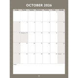 Totally Toronto Art 2026 Wall Calendar - Streetcars & Raccoons
