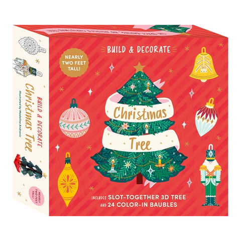Kaddo Build & Decorate a Christmas Tree Kit