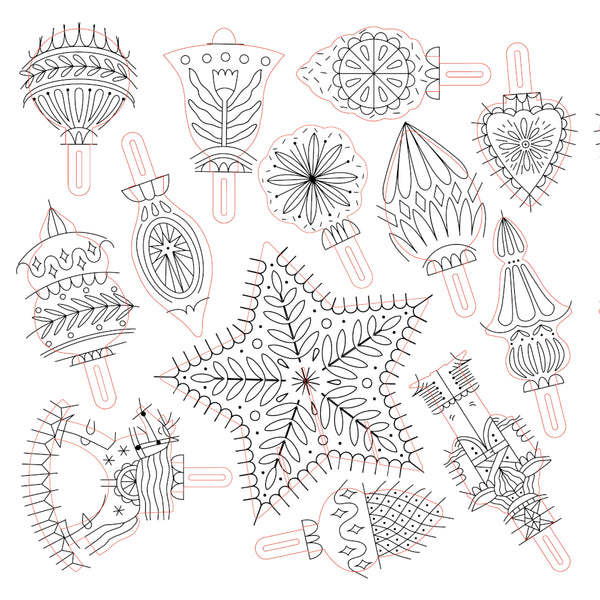 Kaddo Build & Decorate a Christmas Tree Kit
