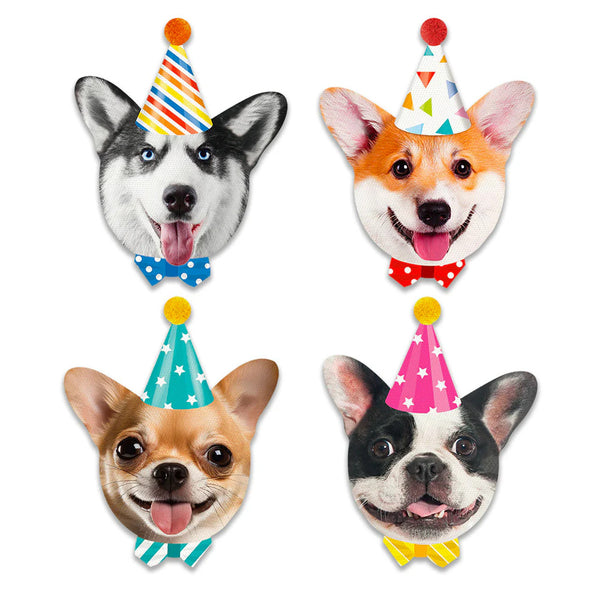 Rainbow Moments Shaped Napkins 16pk Party Dogs