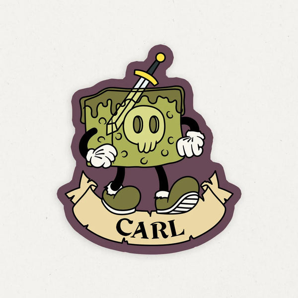 Gobi Prints Vinyl Sticker - Jelly Cube (Carl)