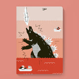 Gobi Prints Softcover Journal - Godzilla 1