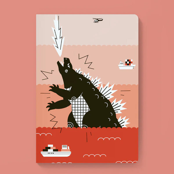 Gobi Prints Softcover Journal - Godzilla 1