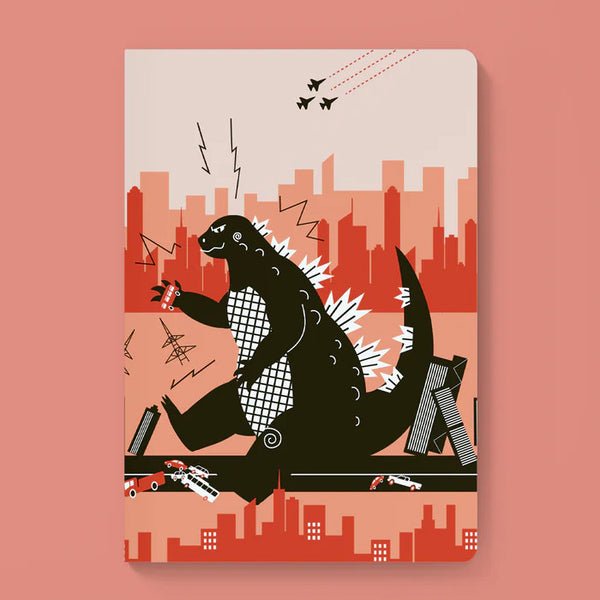 Gobi Prints Softcover Journal - Godzilla 2