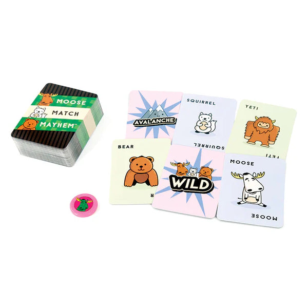Blue Orange Games Moose Match Mayhem Card Game