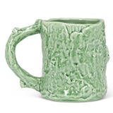 Abbott Stoneware Mug 12oz: Tree Hollow Mug with Squirrel