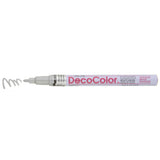 DecoColor Oil Based Paint Marker - Fine SILVER