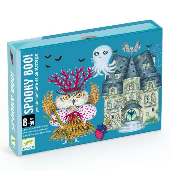 Djeco Spooky Boo! Memory & Strategy Card Game