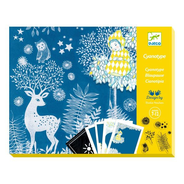 Djeco Cyanotype Sun Art Kit - Au Clair de la Lune
