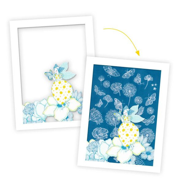Djeco Cyanotype Sun Art Kit - Au Clair de la Lune