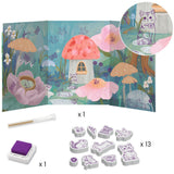 Djeco Creative Activities Multi-Activity Craft Kit - Fluffy Box