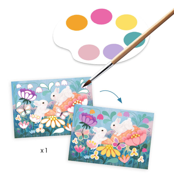 Djeco Creative Activities Multi-Activity Craft Kit - Fluffy Box