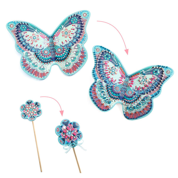Djeco DIY Fairy Wings & Wand Costume Kit