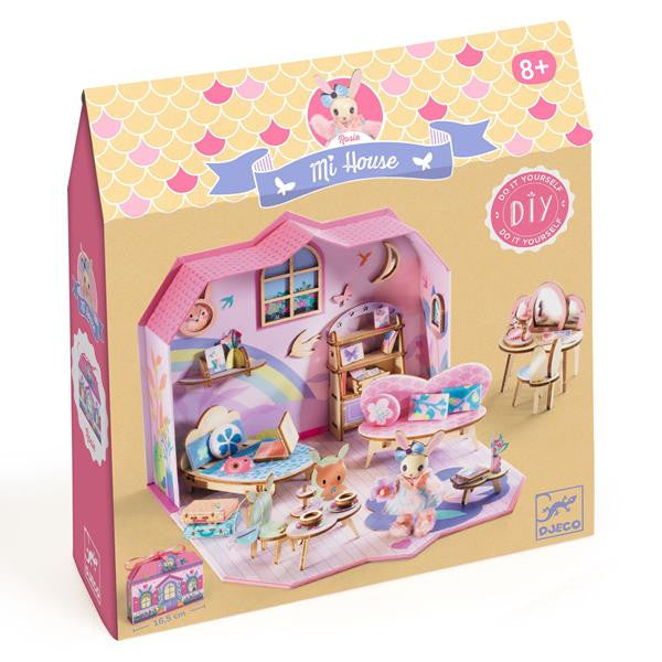 Djeco Mi House DIY Dollhouse Kit - Rosie Rabbit