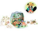 Djeco Mi House DIY Dollhouse Kit - Olive Panda