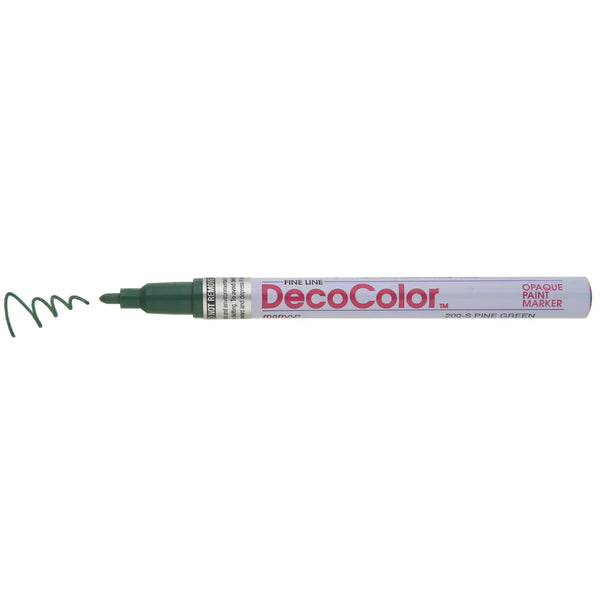 DecoColor Oil Based Paint Marker - Fine PINE GREEN