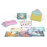 Djeco Lovely Paper Party Invitations 8pk Marvellous Creatures