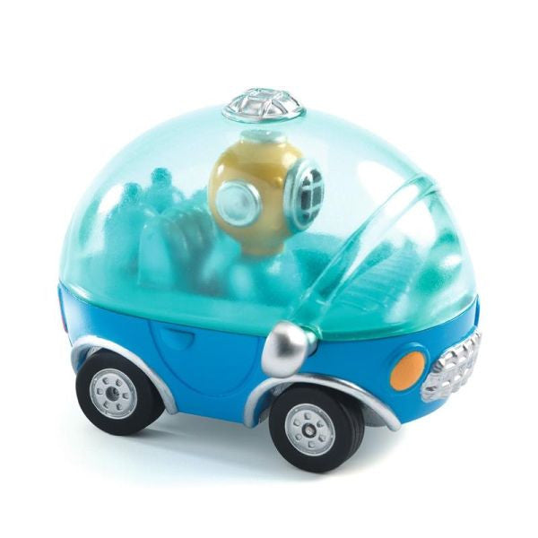 Djeco Crazy Motors Toy Car - Nauti Bubble Submarine