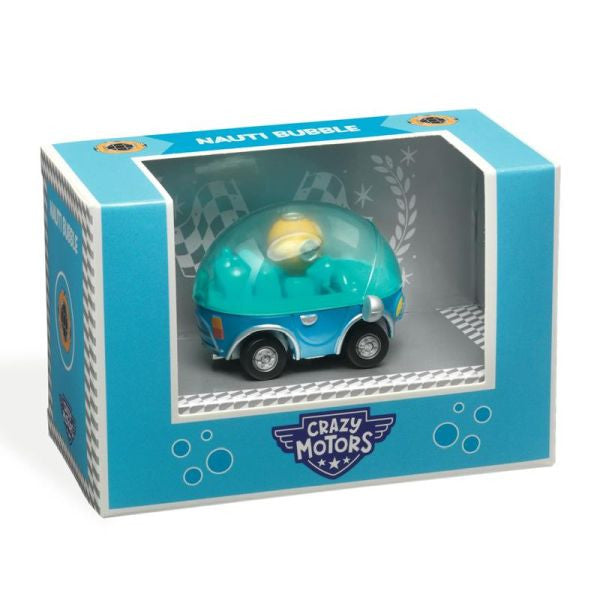 Djeco Crazy Motors Toy Car - Nauti Bubble Submarine