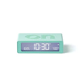 Lexon Flip Reversible LCD Alarm Clock - Mini, Mint