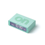 Lexon Flip Reversible LCD Alarm Clock - Mini, Mint