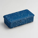 Toyo Steel Trunk Shape Toolbox T-190 Japanese Indigo