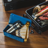 Toyo Steel Trunk Shape Toolbox T-190 Japanese Indigo