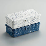 Toyo Steel Trunk Shape Toolbox T-190 Japanese White Indigo