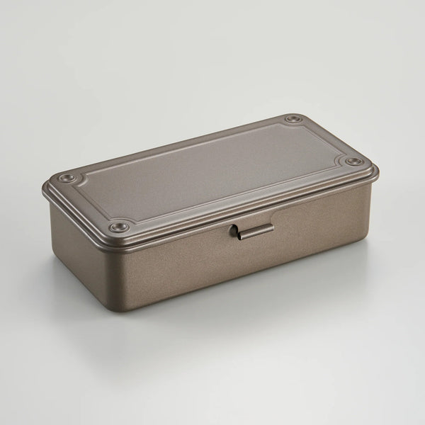 Toyo Steel Trunk Shape Toolbox T-190 Titanium