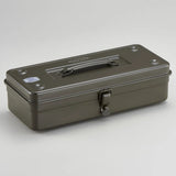 Toyo Steel Trunk Shape Toolbox T-350 Military Green