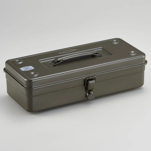 Toyo Steel Trunk Shape Toolbox T-350 Military Green