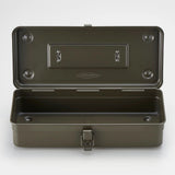 Toyo Steel Trunk Shape Toolbox T-350 Military Green