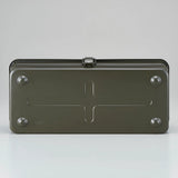 Toyo Steel Trunk Shape Toolbox T-350 Military Green