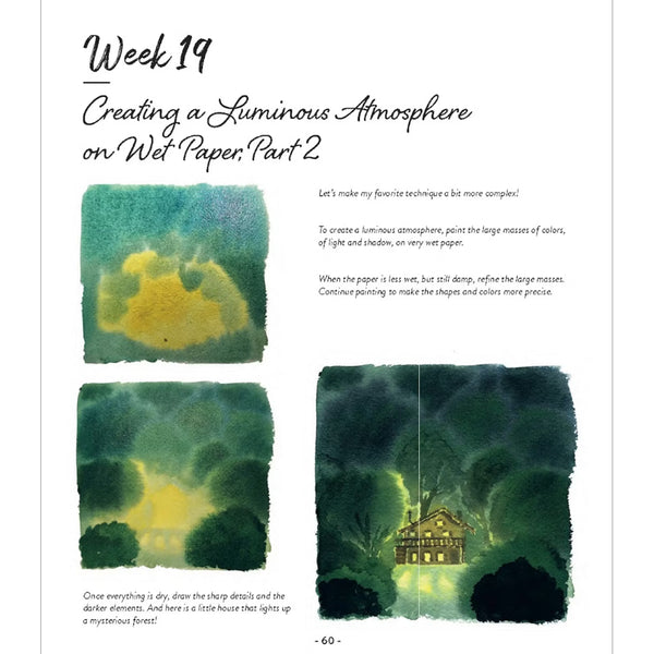 A Beginner's Year of Watercolor by Lou Ripoll