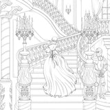 Dark Magic: A Gothic Fantasy Colouring Book