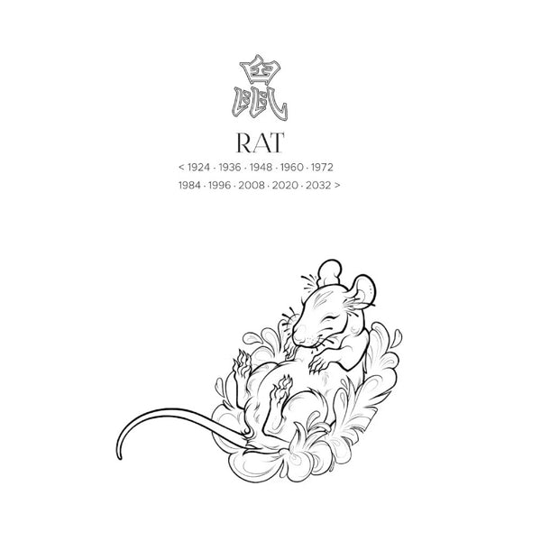 Lunar: A Zodiac Art & Coloring Book by Lydia Fenwick