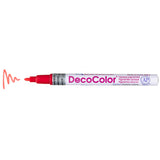 DecoColor Oil Based Paint Marker - Fine RED