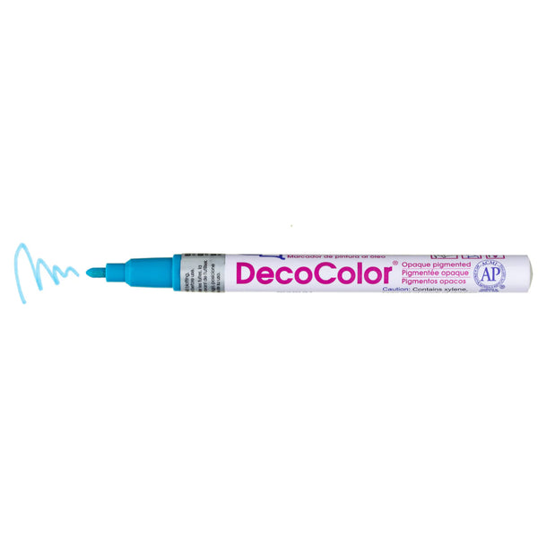 DecoColor Oil Based Paint Marker - Fine LIGHT BLUE