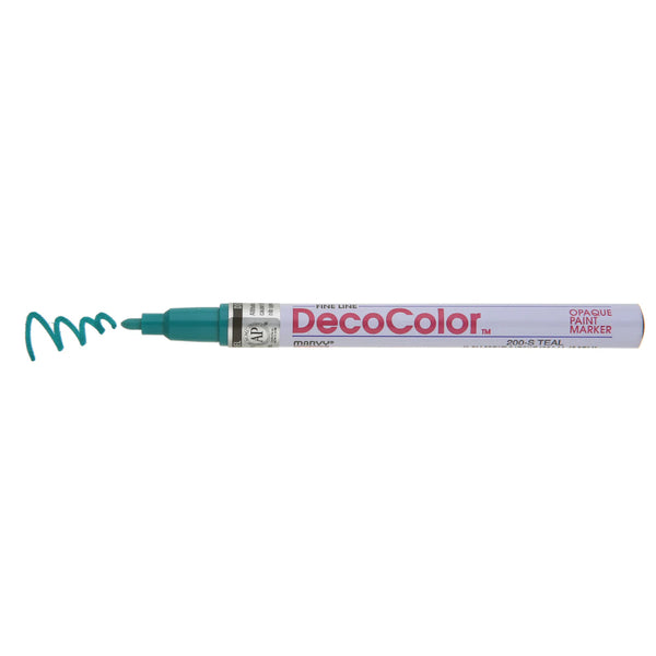 DecoColor Oil Based Paint Marker - Fine TEAL