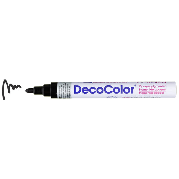 DecoColor Oil Based Paint Marker - Broad BLACK