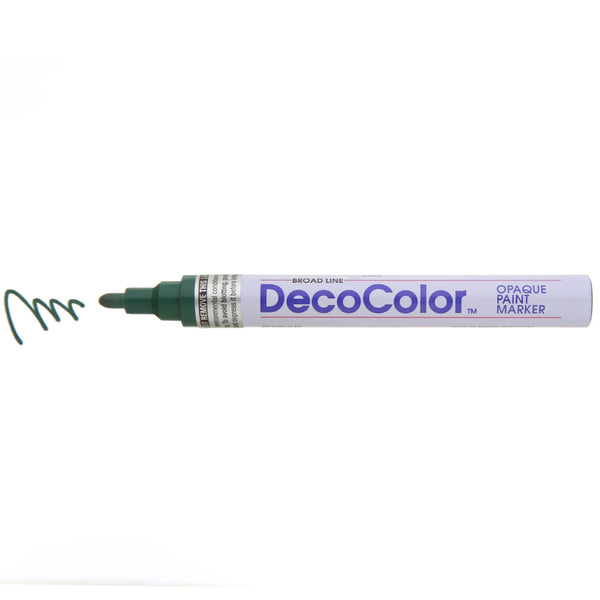 DecoColor Oil Based Paint Marker - Broad PINE GREEN