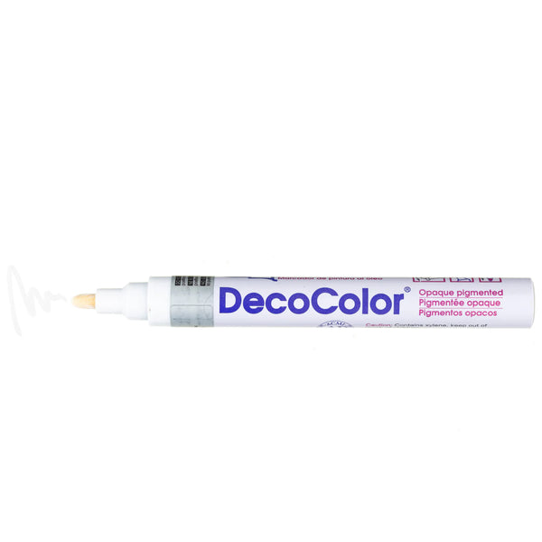 DecoColor Oil Based Paint Marker - Broad WHITE
