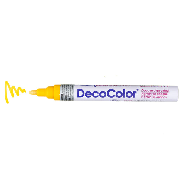 DecoColor Oil Based Paint Marker - Broad YELLOW