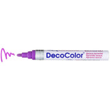 DecoColor Oil Based Paint Marker - Broad HOT PURPLE