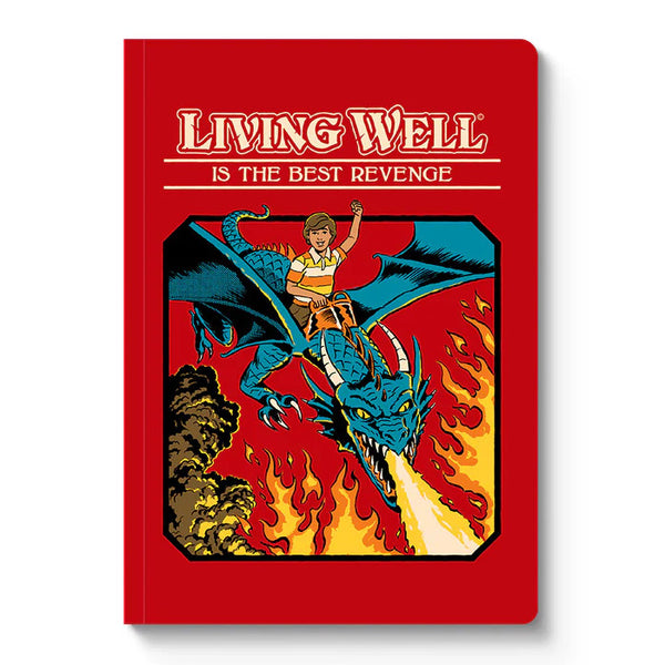 Ohh Deer A5 Notebook, Lined - Living Well