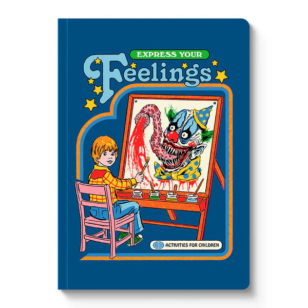 Ohh Deer A5 Notebook, Lined - Express Your Feelings