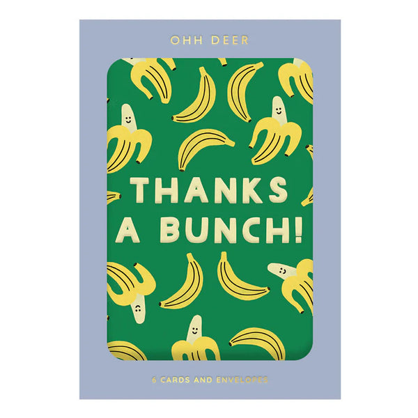 Ohh Deer Thank You Card Set 6pk Thanks a Bunch!