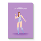 Ohh Deer A5 Notebook, Lined - Taylor Swift